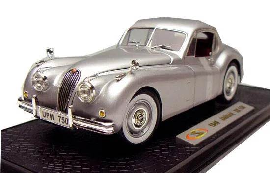 47880 jaguar xk120 diecast model blue