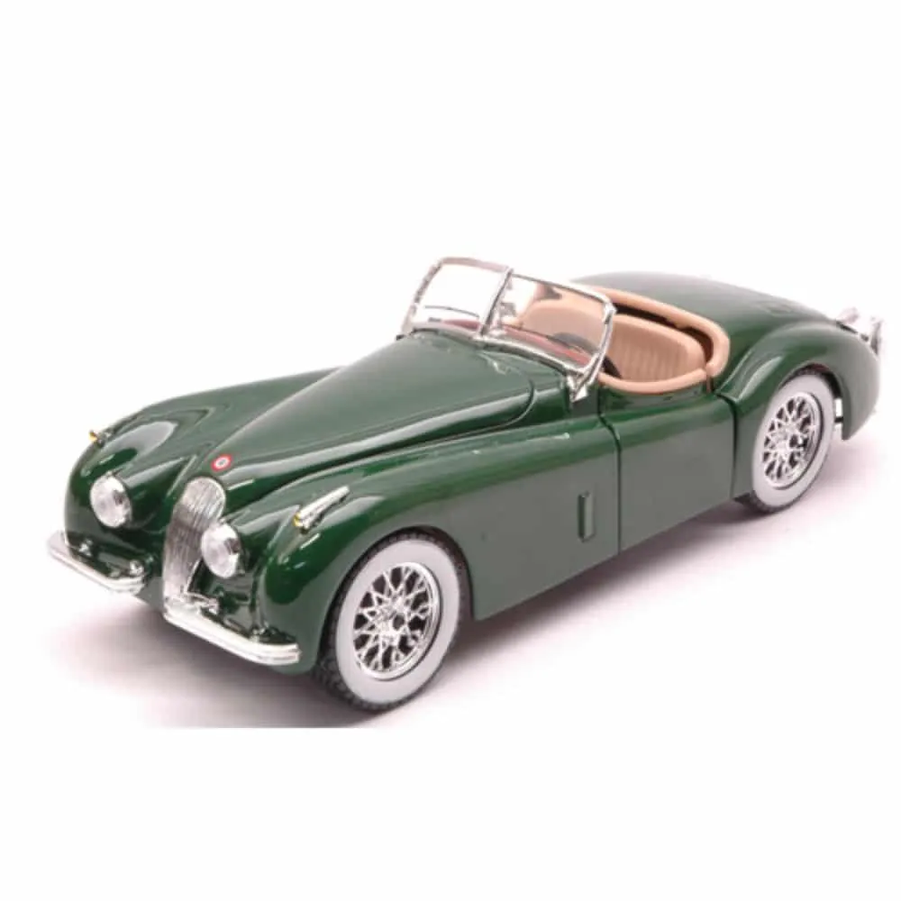 47880 jaguar xk120 diecast model closeup