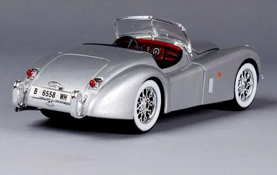 47880 jaguar xk120 diecast model red