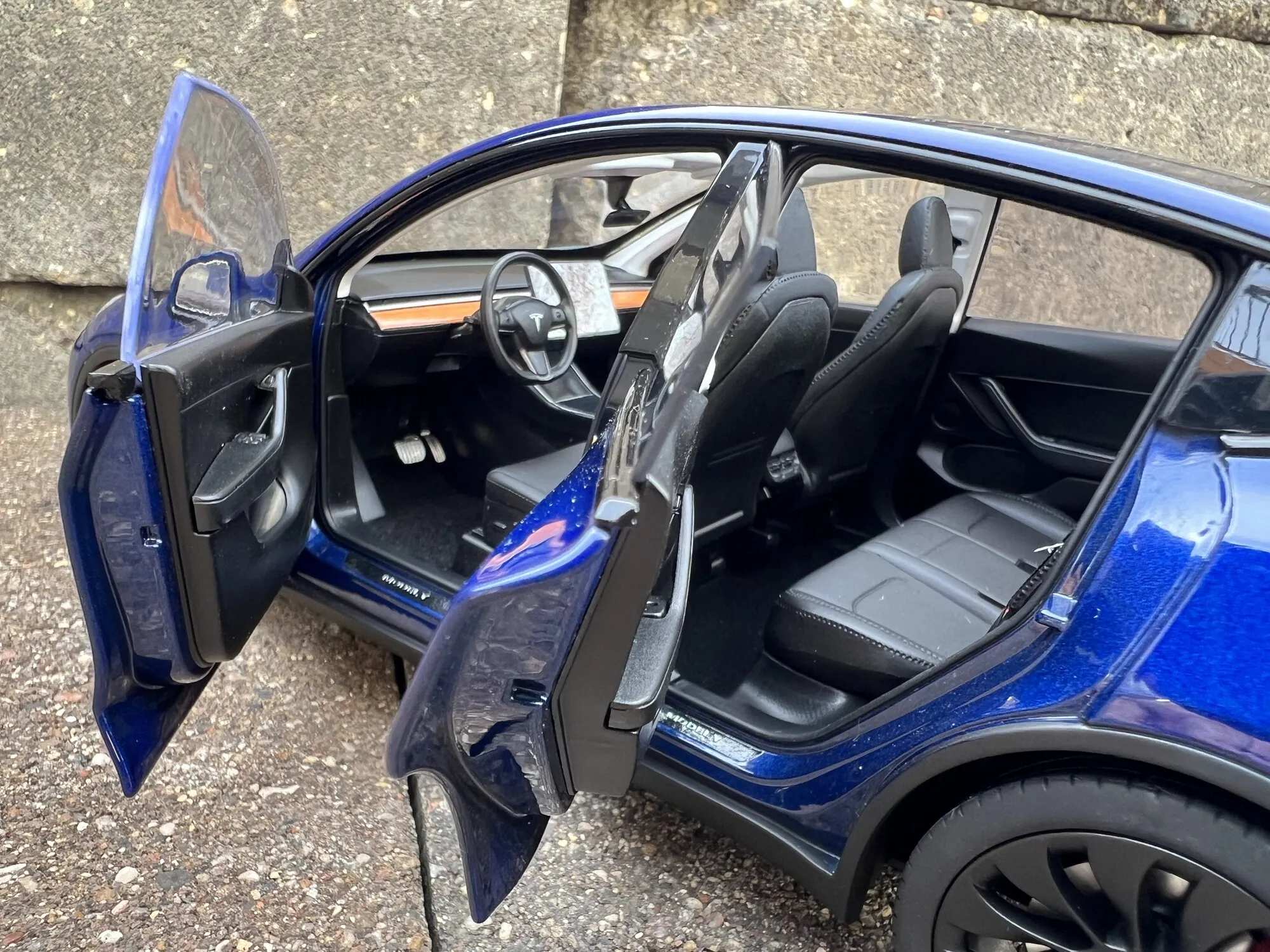 47964 model y diecast metal