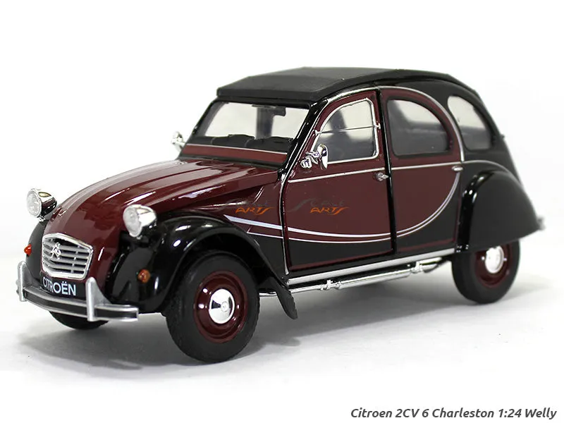 47998 citroen 2cv diecast model display