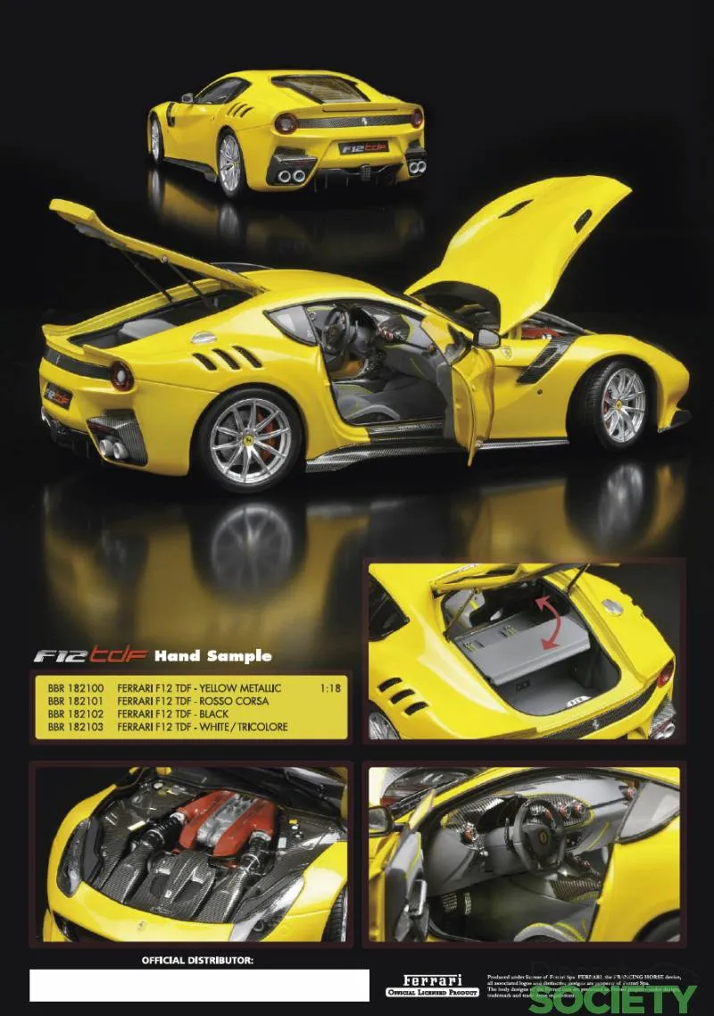 48020 bbr laferrari diecast engine