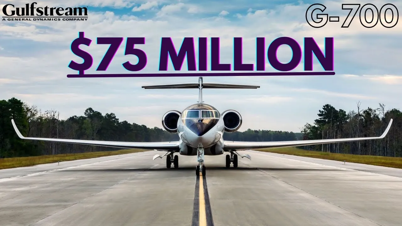 48097 gulfstream g700 diecast exterior