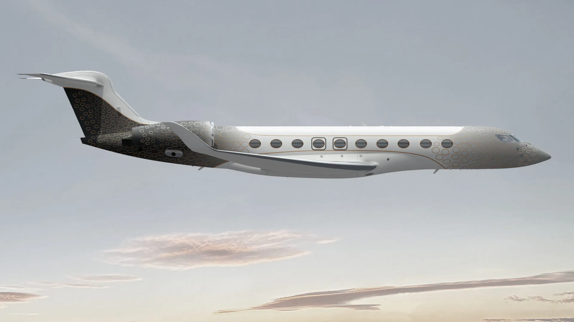 48097 gulfstream g700 diecast scale