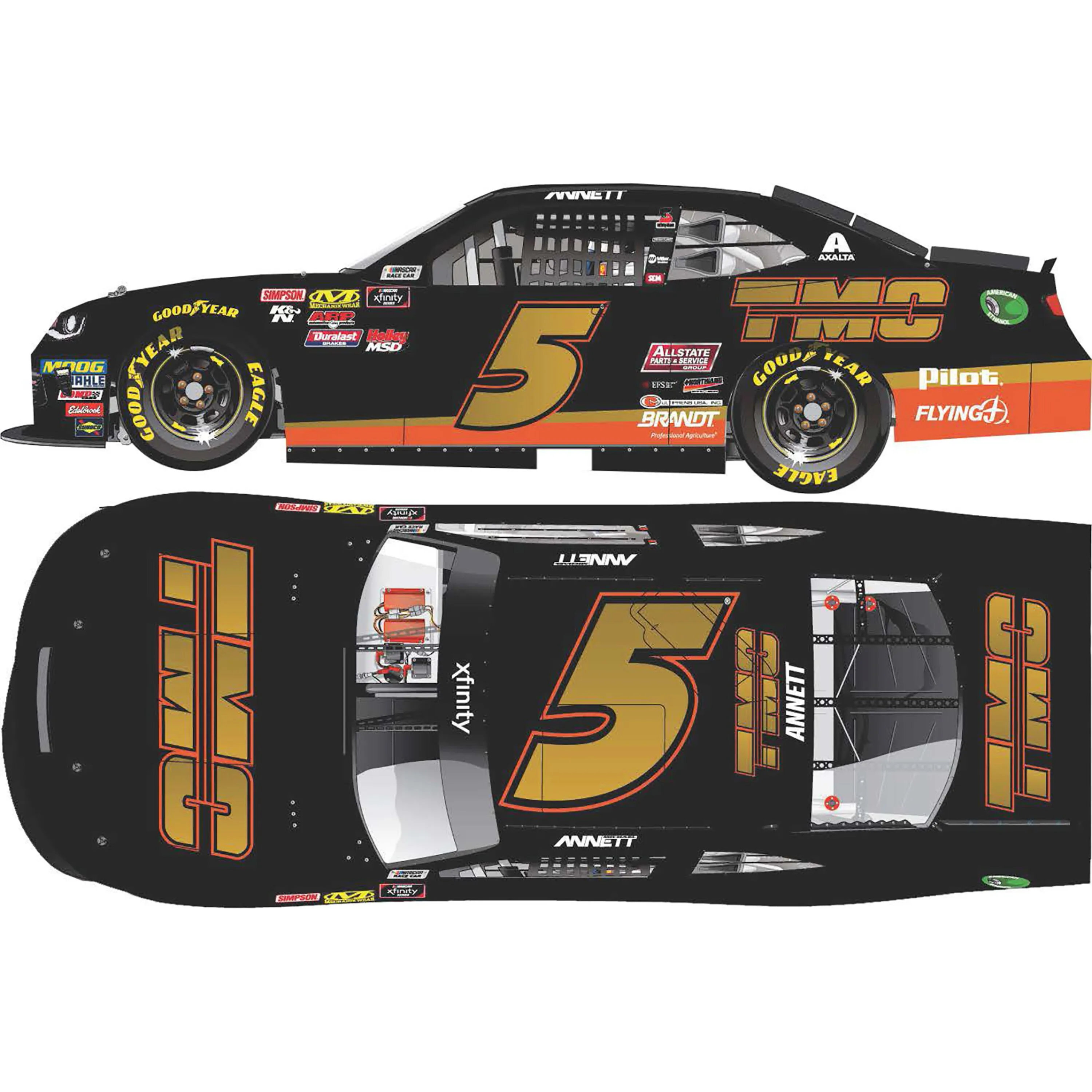 48105 nascar diecast wave5 overview