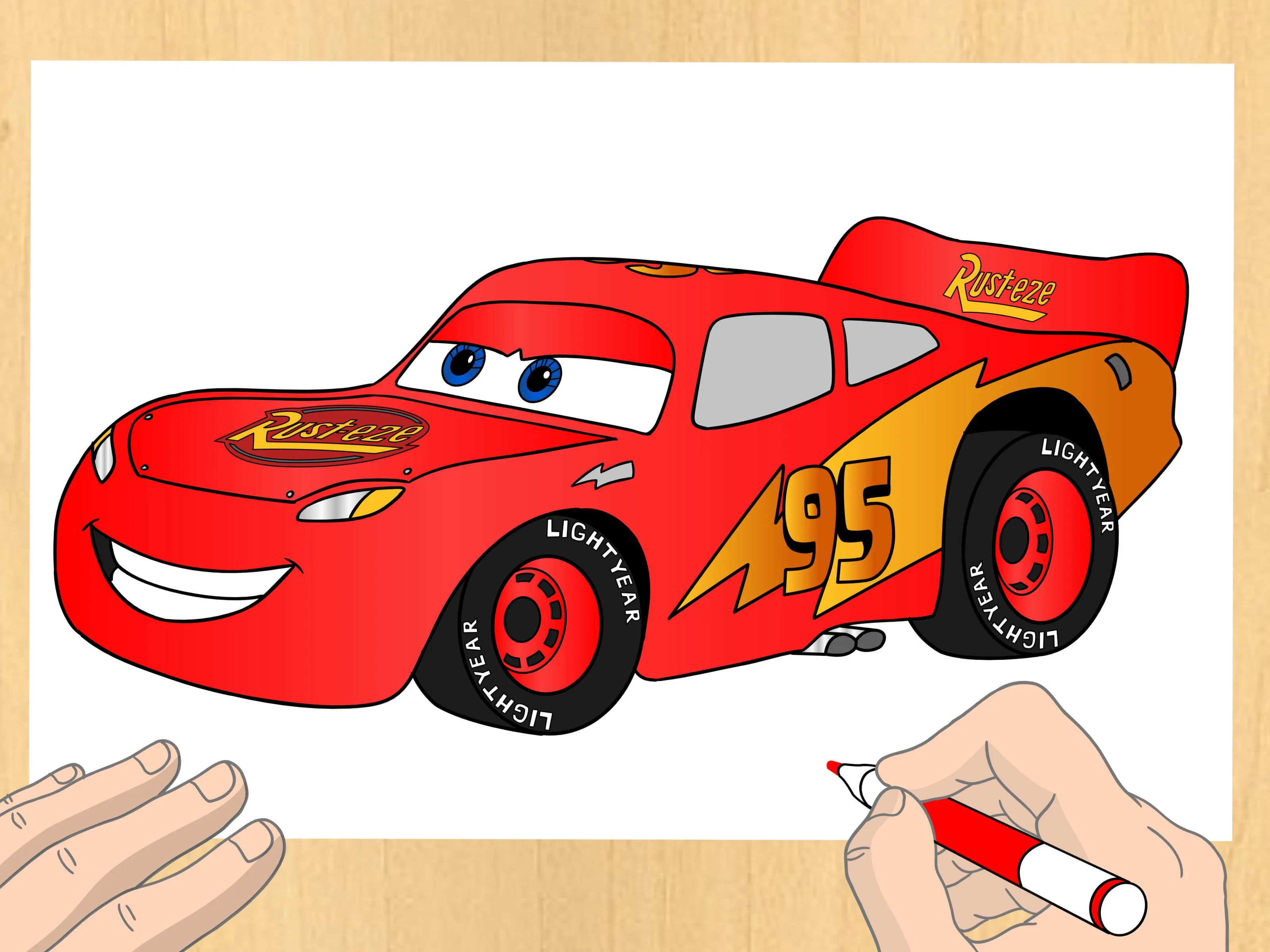 48108 lightning mcqueen body shape