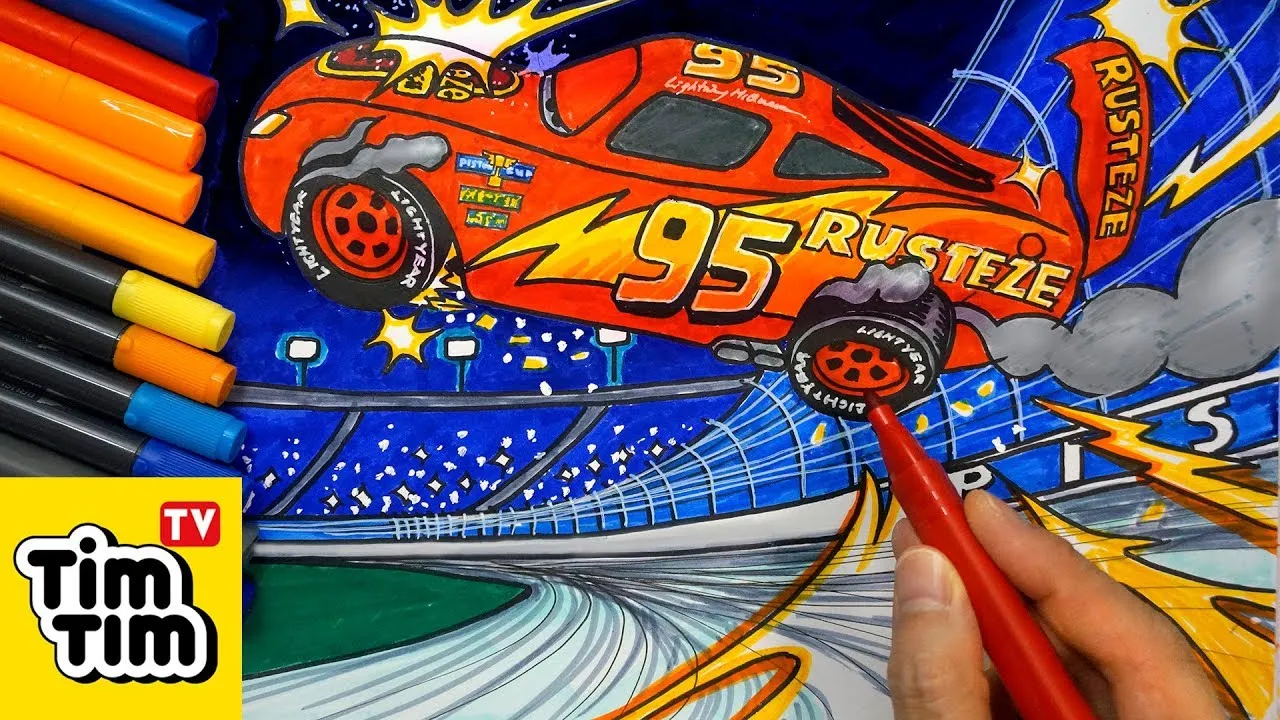 48108 lightning mcqueen coloring