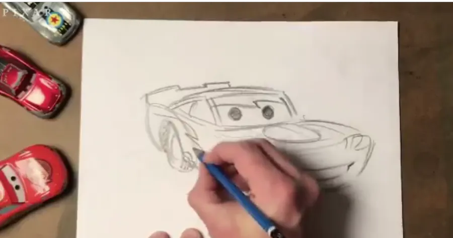 48108 lightning mcqueen drawing tools