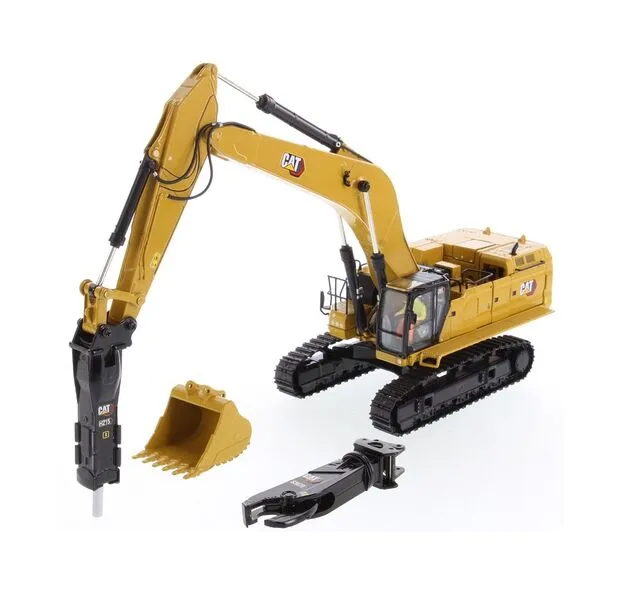 48128 custom diecast excavator detail