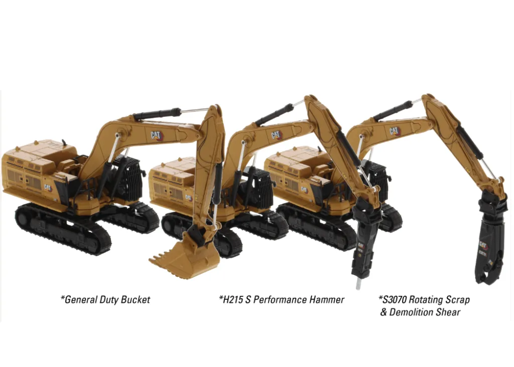 48128 diecast excavator articulation