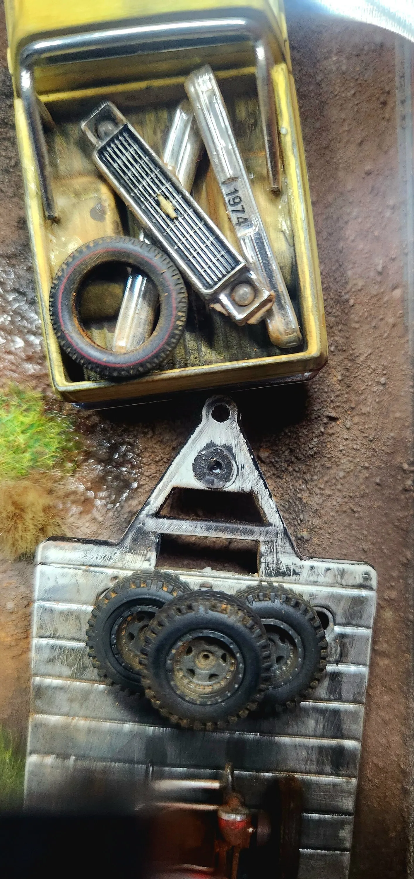 48143 m2 diecast truck display